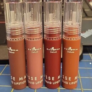 Italia Deluxe Mousse Matte Liquid Lipsticks Set of 4